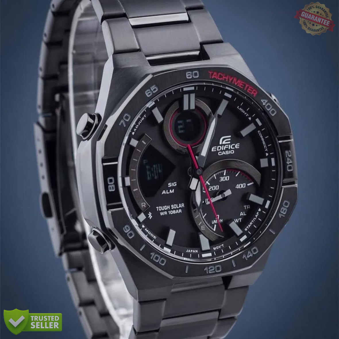 M- EDIF21141-Black Red Magic Watch.