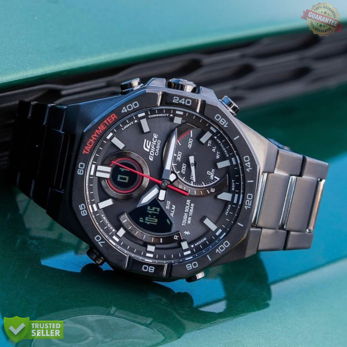 M- EDIF21141-Black Red Magic Watch.