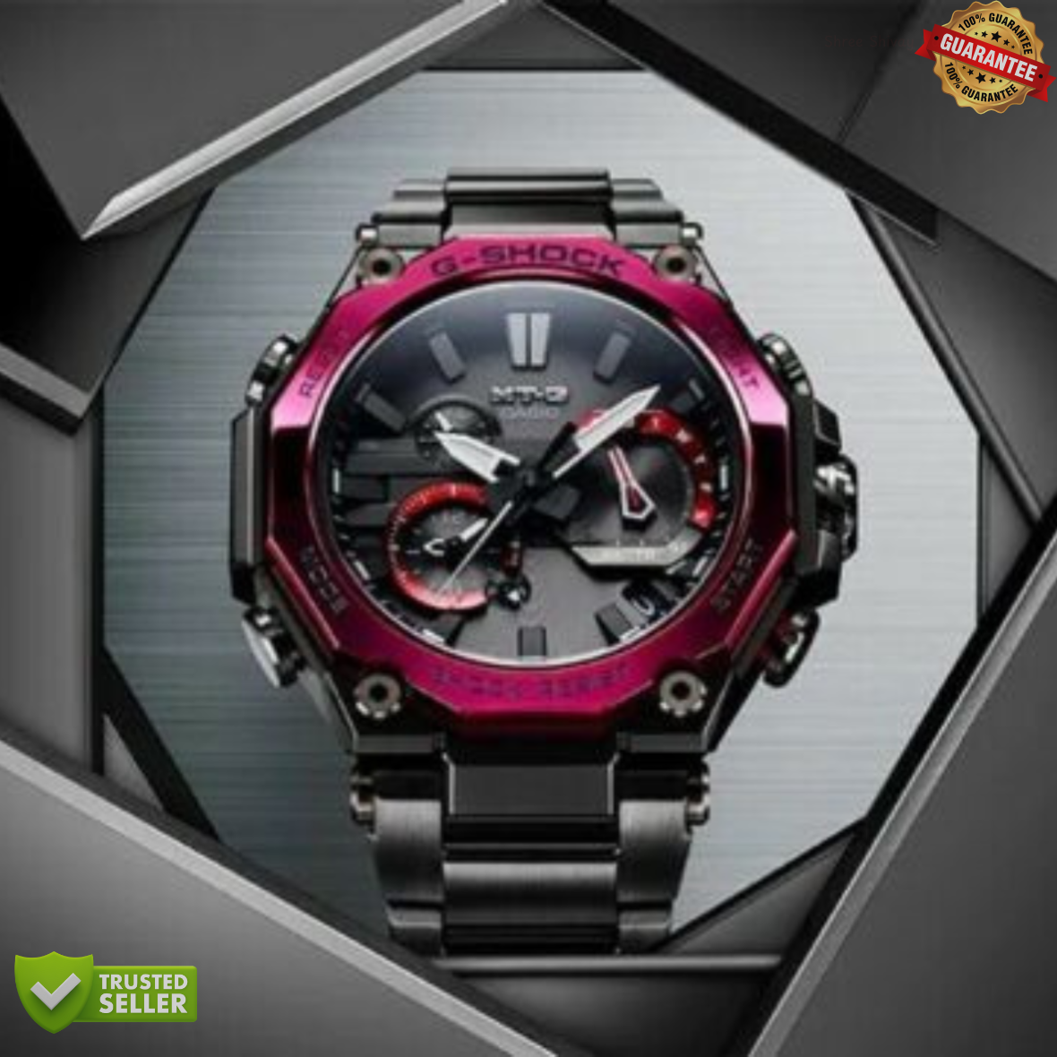 MT-G01-1998BP Black Purple Watch.