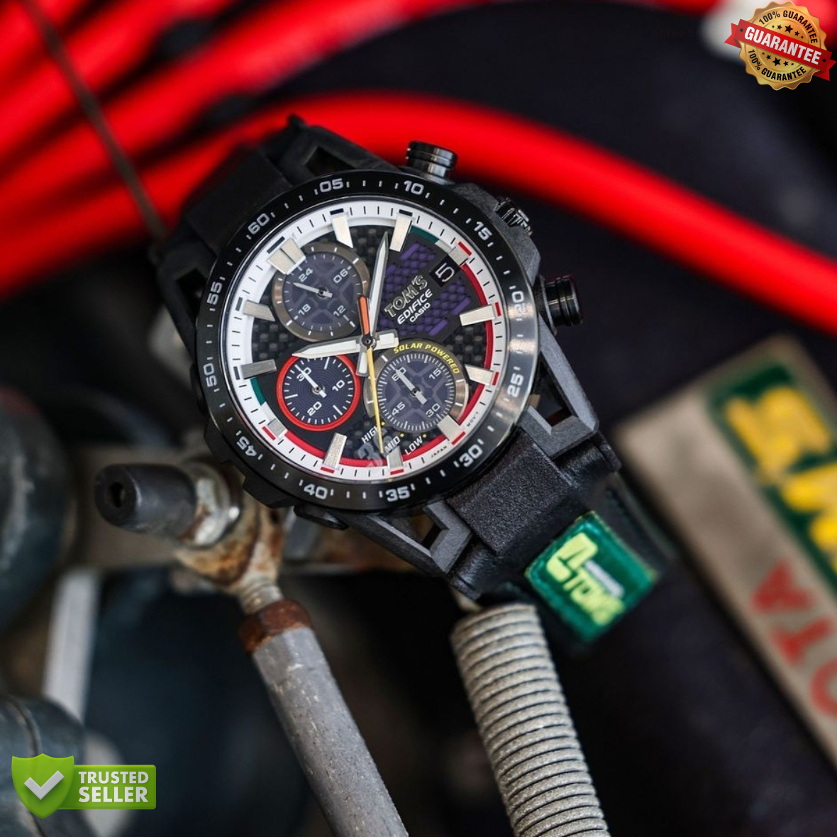 EDF-G1110-EDIFICE Honda Black Watch: