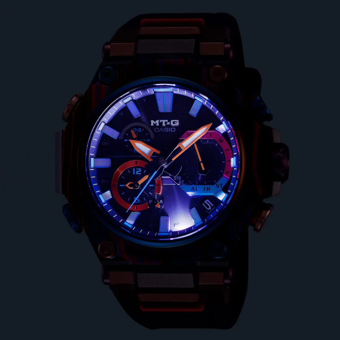 M-YW GYR-21 MT-G-1100 Luxury Watch.