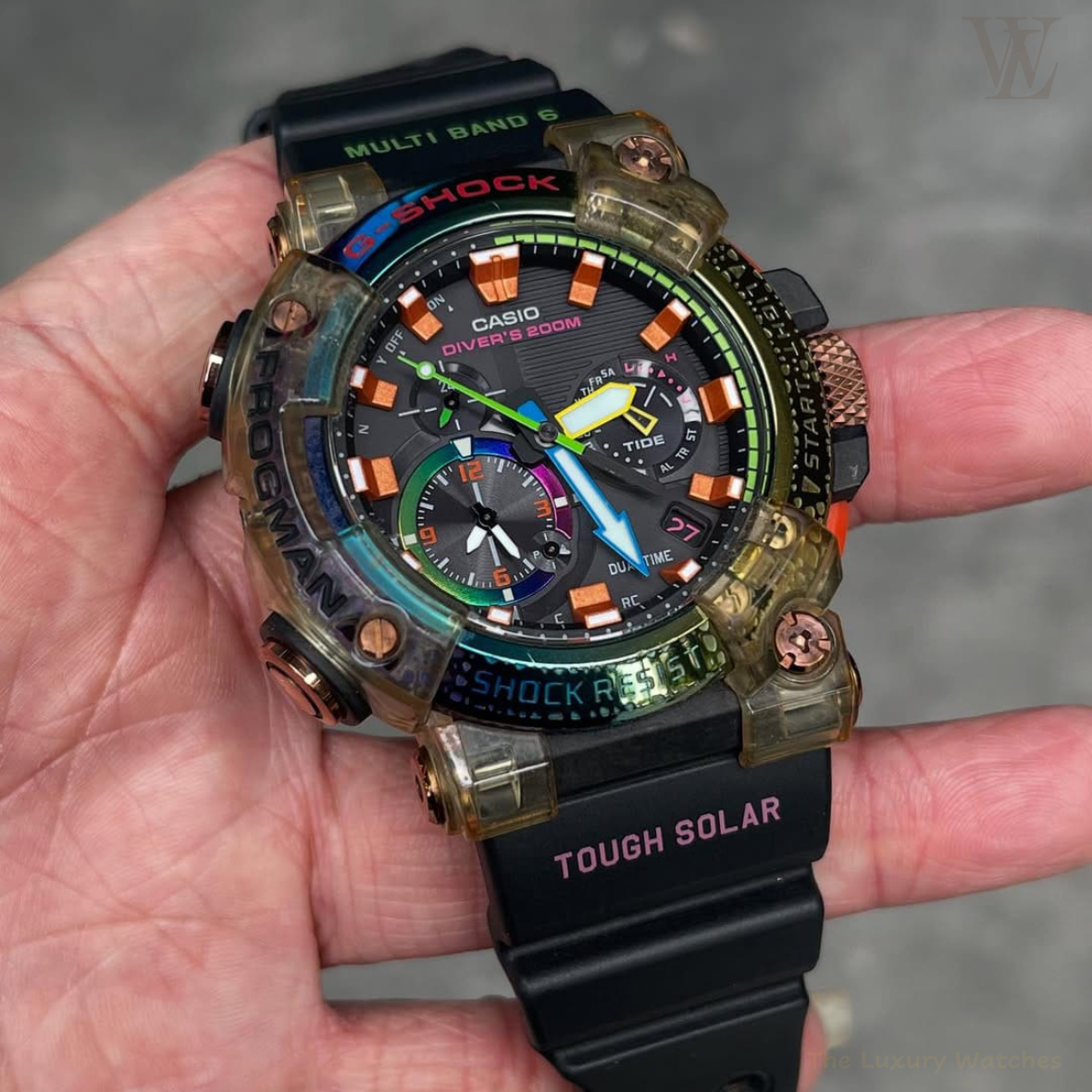 M21- Luxury Rainbow Watch.