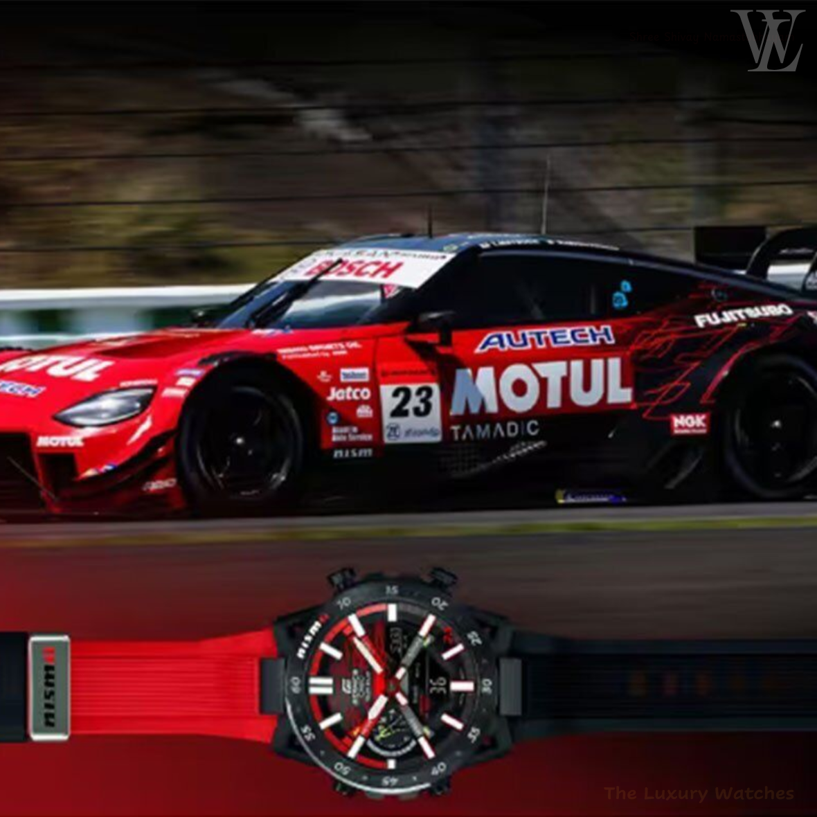 M-21 J210012 Red Honda Watch.
