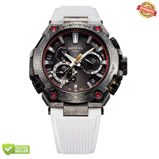MR-G-511PR10 White Black Watch: