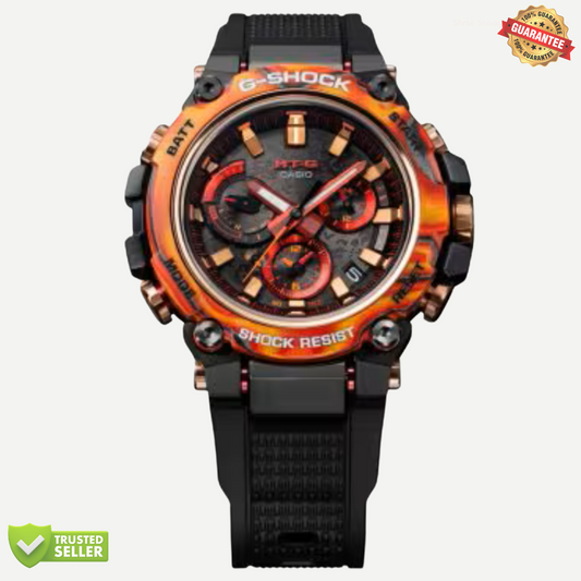 MT-G-Q1125 Redis Black Belt Watch: