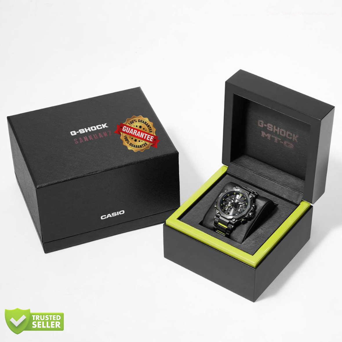 MT-G01-11001 Black Green Watch: