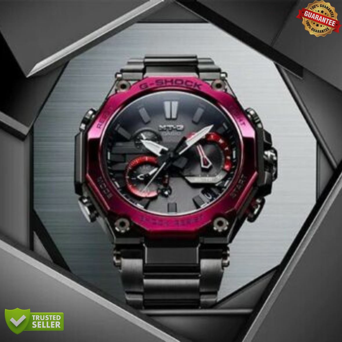 MT-G01-1998BP Black Purple Watch.