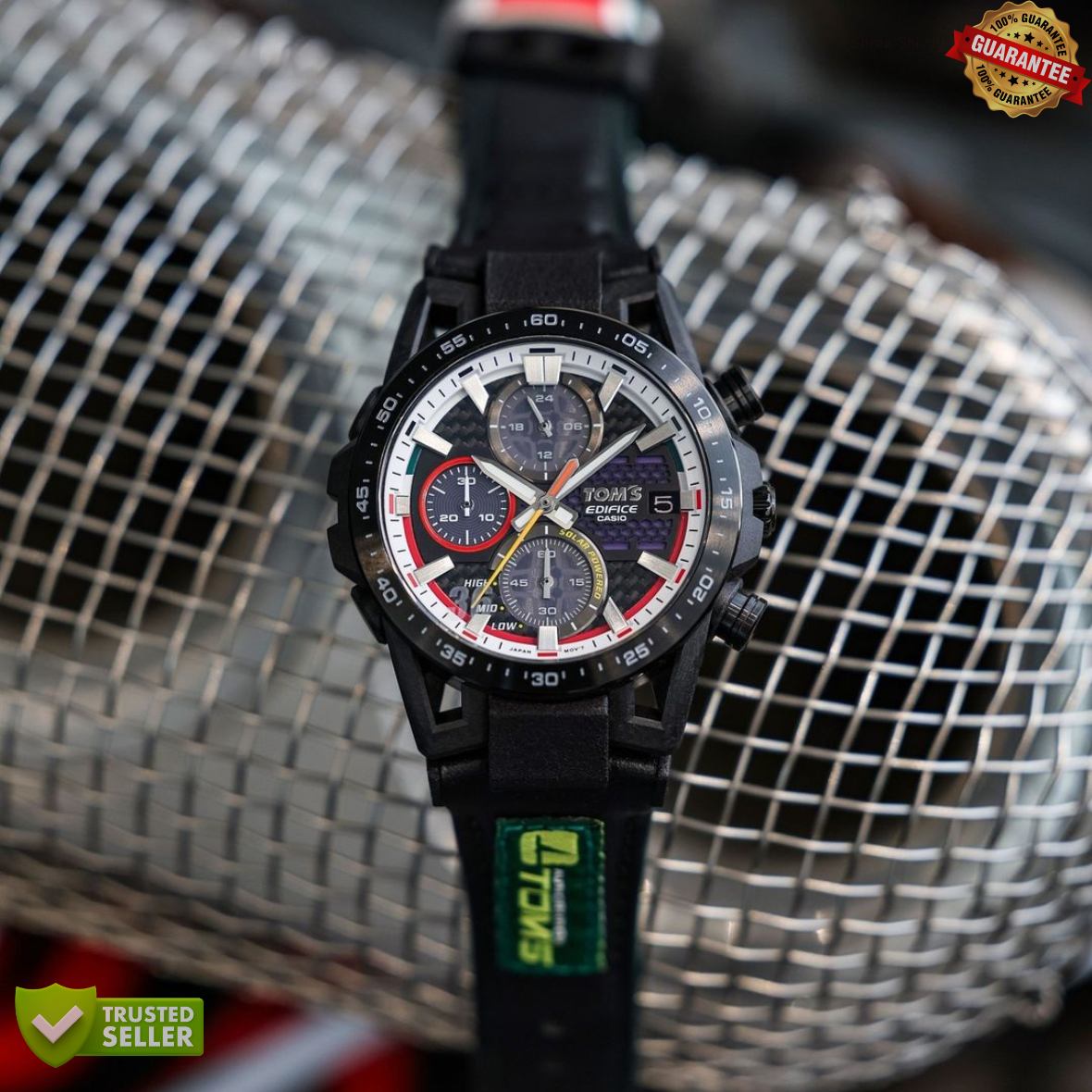 EDF-G1110-EDIFICE Honda Black Watch: